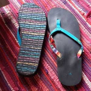 Sanuk flip flops